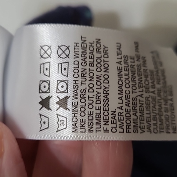 Lucky Brand Blue Boxy Blouse with Paisley Print size 3X - Picture 6 of 9